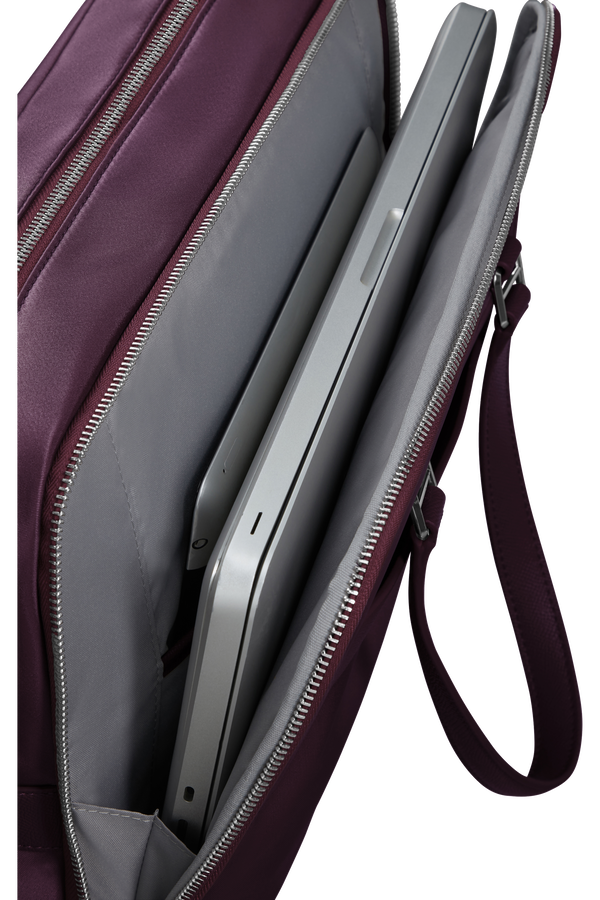 Samsonite Karissa Evo Bailhandle 15.6' 2 Comp  Bordeaux