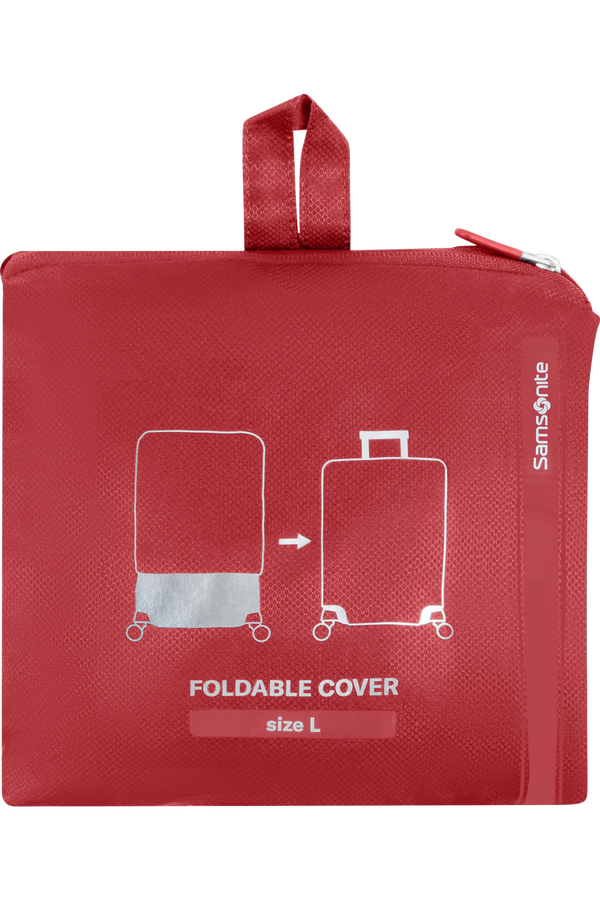 Samsonite Ta Revolution Foldable Luggage Cover L  Rouge