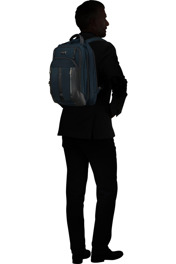 Samsonite Urban-Eye Accordion Backpack 15.6'  Bleu